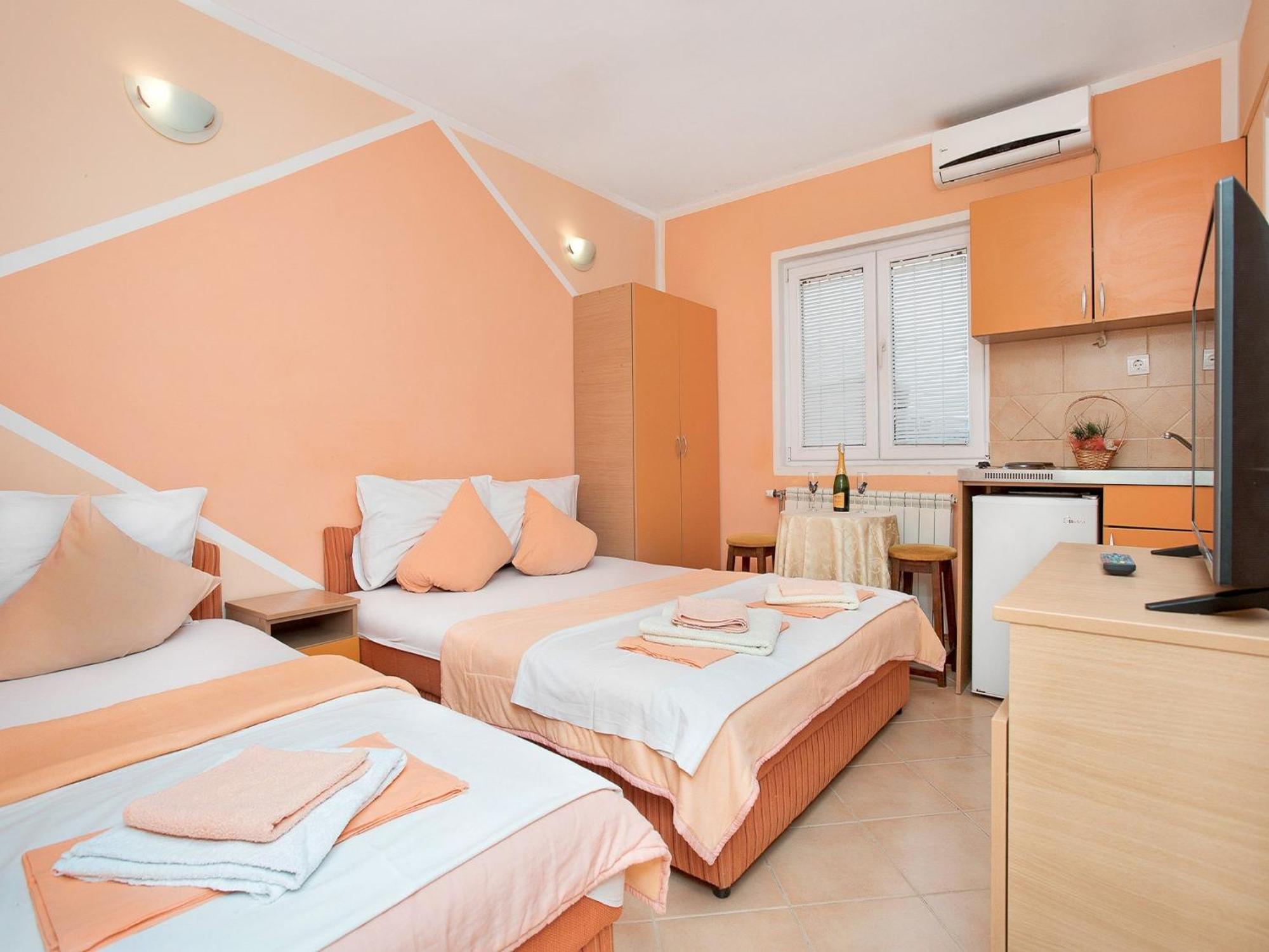 Apartments Mik5 - Famous Beach Jaz Budva Oda fotoğraf